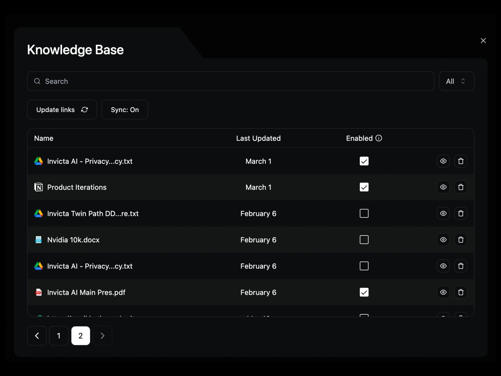 Knowledge Base